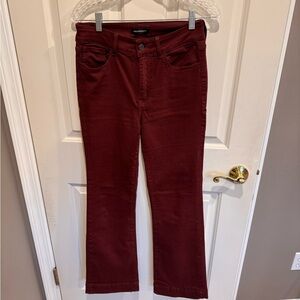 Prosperity Denim Glenda Bootcut Jeans Burgundy Women’s 29